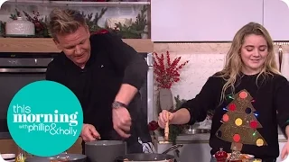 Gordon and Matilda Ramsay Cook a Christmas Breakfast | This Morning