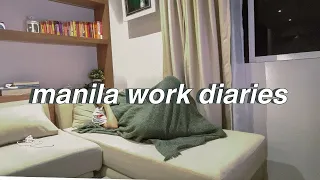 manila work diaries | my job, corporate girl journey, hectic work week, business venture