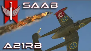 Praying To The Matchmaker With Oxygen Thief /// A21RB 8 Kill War Thunder 1.95 Gameplay