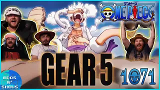 GEAR 5 LUFFY JOYBOY RETURNS! *ONE PIECE* Episode 1071 Reaction