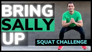 BRING SALLY UP Squat Challenge | Bodyweight & Jumping Squat Fitness Challenge