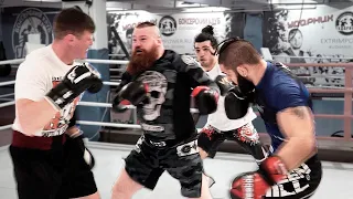 Russian Vikings against Soviet School Boxers / Epic Fight 2 vs 2