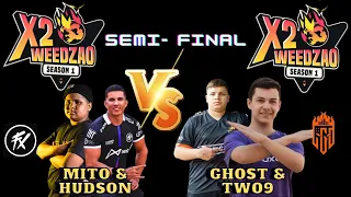 X2 DO WEEDZÃO SEMI FINAL HUDSON E MITO X GHOST E TWO9_LIVE AO VIVO FREE FIRE_FF_FLUXO_2X2