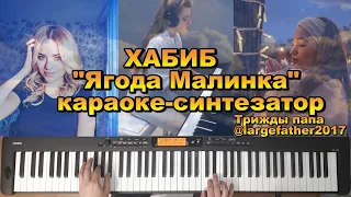 Хабиб - Ягода Малинка - Как играть на синтезаторе и пианино