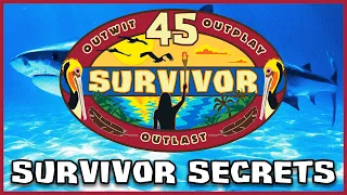 The 45 Most Surprising Secrets of Survivor 45