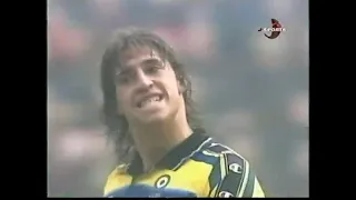 Milan - Parma / Serie A 1999-2000 (Shevchenko, Crespo, Boban, Buffon, Serginho, Ortega, Thuram)