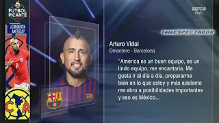 Al chileno Arturo Vidal le gustaria jugar en el futbol mexicano - Futbol Picante