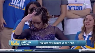 Katelyn Ohashi Floor "Meet the Bruins 2018" 9.95