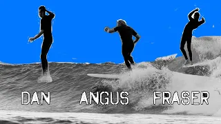 Fraser - Dan - Angus - Another longboarding session at the Point - Coffs Coast