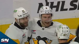 Michael Bunting Nets First As A Penguin To Even Score Late vs. Senators
