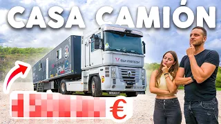 Vas a alucinar con el precio 😳 TRAILER CAMPERIZADO de 20 toneladas 🚌 Camión camper VAN TOUR