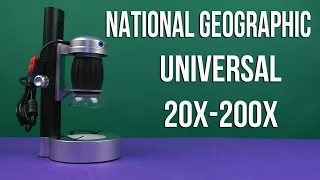 Распаковка National Geographic Universal 20x-200x (921482)