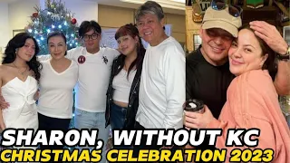 SHARON CUNETA, SAD DAHIL WALA SI KC SA CELEBRATION NILA NG CHRISTMAS NGAYONG TAON!DAHIL NA KAY GABBY