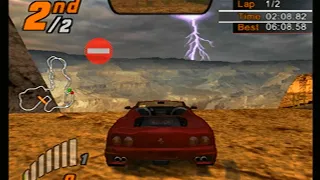 NFS Hot Pursuit 2 (March 6, 2002) PS2 Beta - White Water Track