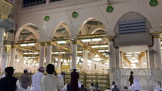 اذان الفجر من المسجد النبوي بالمدينة المنورة اول ايام عيد الاضحي المبارك 1442 هجري