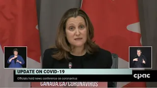 Federal ministers and health officials provide COVID-19 update – April 2, 2020