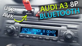 Retrofitting Audi A3 8P with Bluetooth hands-free module