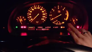 Как работает  перекачивающий насос  в баке BMW E39 M57D30 (Скрытое меню)