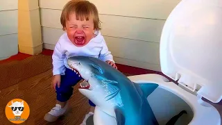 Funniest Baby SCREAMING in Fail Circumstances - Funny Baby Videos || Just Funniest