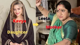 Some popular star life actresses with their mother's in real life.