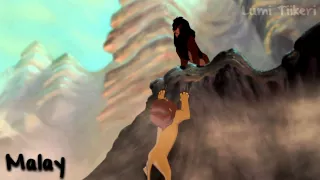 The Lion King - Mufasa's Last Words (One Line Multilanguage) [HD]