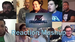 DragonBall Z Saiyan Saga  Webseries Preview REACTION MASHUP!!!