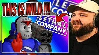 Vanoss Crew Lethal Company - Imposter Monsters and Rocket Launchers! (Funny Moments and Mods) React