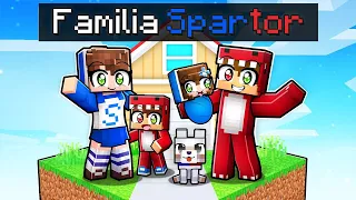 ¡La FAMILIA SPARTOR en MINECRAFT! 💖👶 Sparta356