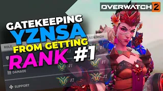 Gatekeeping YZNSA from getting RANK 1 Support