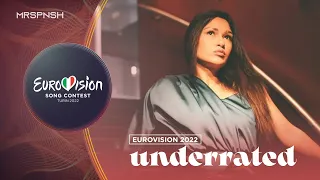 Eurovision 2022 | Underrated songs (with comments)