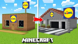 Poprosiłem 10 LOSOWYCH OSÓB aby zbudowali LIDL w MINECRAFT!