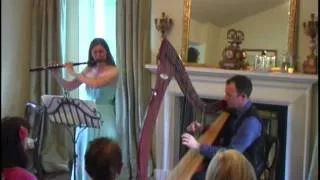 Karin Leitner & Cormac de Barra play the Monaghan Jig in Woodford House, Dublin