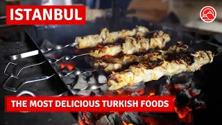 The Most Popular Delicious Turkish Food Tour In Istanbul City |April 2021|4k UHD 60fps