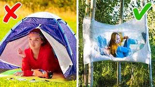 ⛺ Brilhantes Truques de Camping e Viagem que Você Precisará Neste Verão || Vida ao Ar Livre