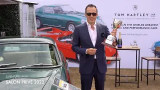 Tom Hartley Jnr at Salon Prive 2022 - Event Preview