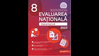 Model de test tip EN matematică - Testul 3 - sub. I şi II - Ed. Paralela 45 ed. 2022-2023