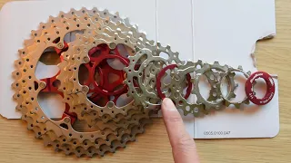 Sunrace 10 speed 11-40 cassette weight, unboxing and first look