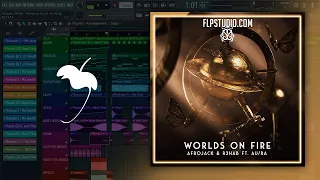 Afrojack, R3HAB, feat. AuRa - Worlds on Fire (FL Studio Remake)