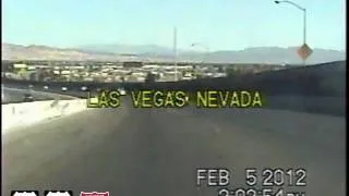Reno NV to Las Vegas NV Time Lapse Drive.AWESOME!