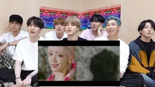 BTS Reaction Everglow Adios M/V