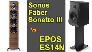 Epos ES14N vs. Sonus Faber Sonetto 3