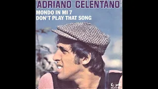 Adriano Celentano - Don't play that song - 1977 - (Vinile vintage originale)