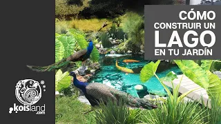 CÓMO HACER UN LAGO || ESTANQUE EN TU JARDÍN DE AGUA CRISTALINA Y PECES KOI - KOISLAND