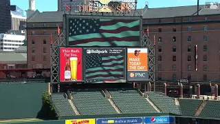 Rufus Roundtree & Da B'More Brass Factory plays the Nat'l Anthem at Baltimore Orioles/Tampa Bay Rays