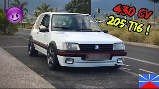 LA PÉPITE 💎  : 😍 205 GTI T16 SURVITAMINÉE ( J'AI PAS ASSUMÉ ) 😱🚀