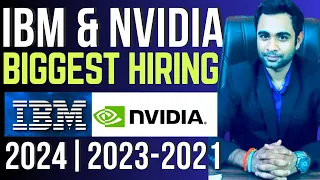 🔴IBM & NVIDIA Biggest Hiring | Batch 2024 ! 2023-2021 | Exam Date- 04/02/2024