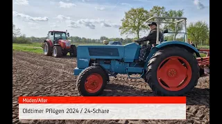 Pflügen 2024 | Oldtimer, Müden/Aller | 24-Schare