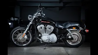 A mais clássica: Harley-Davidson XL883C Custom (à venda)