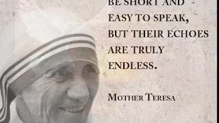 Mother Teresa Inspirational quotes