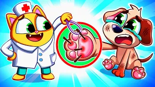 Pet Doctor to the Rescue! 🐶🐱 | Funny Kids Songs And Nursery Rhymes by Baby Zoo Story